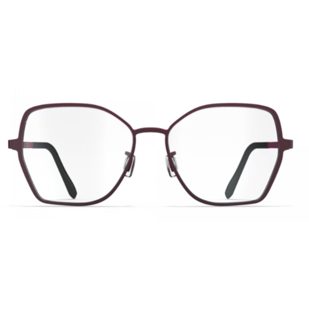 Bf1082 Antigua Deep Burgundy Beta-Titanium Geometric Eyeglasses