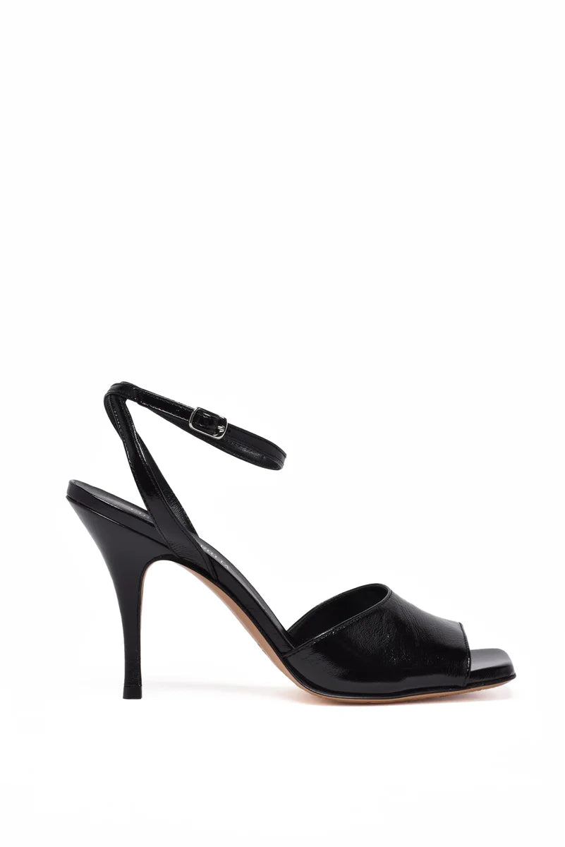 Sandal with Strap - Black