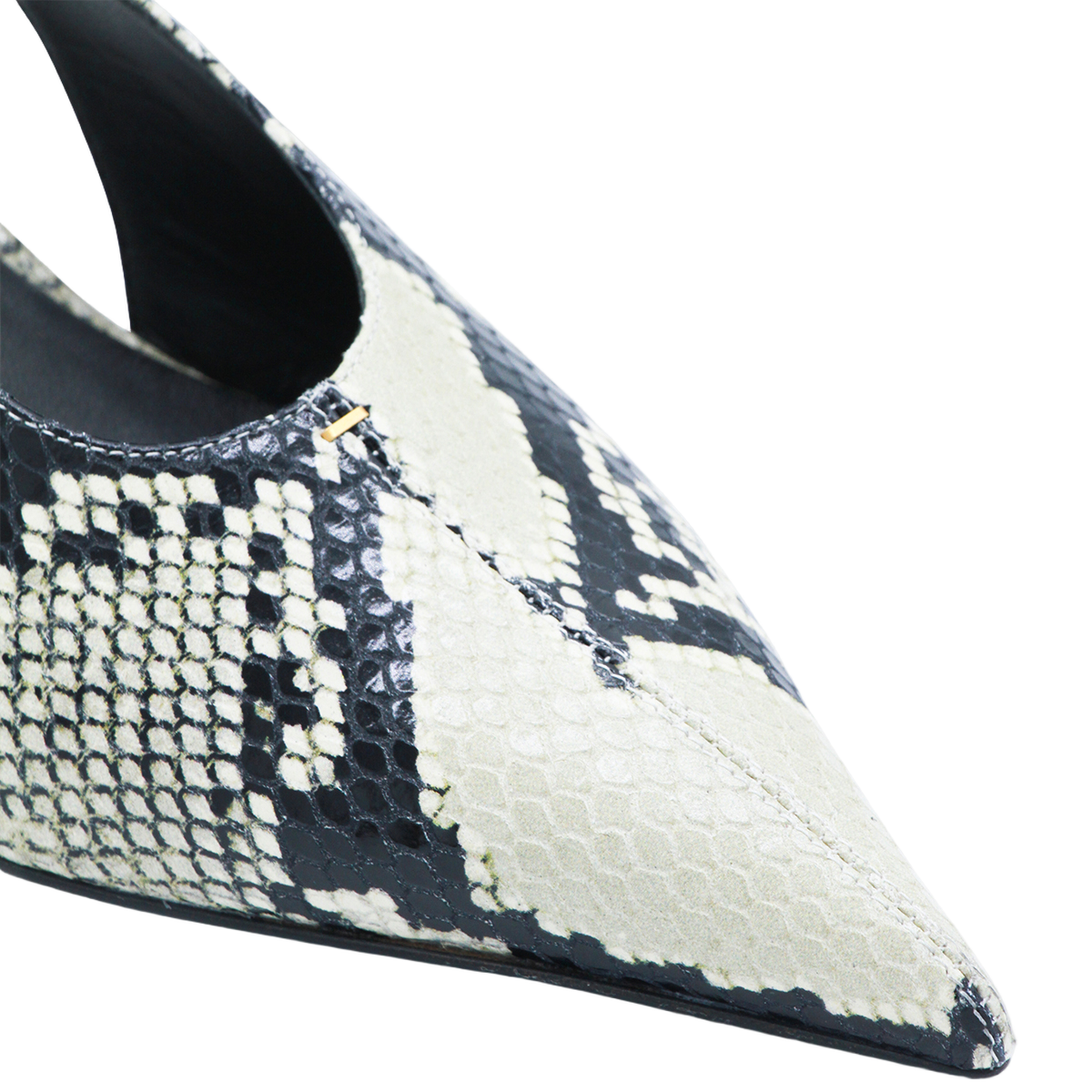 Refined Pointed Toe Slingback Heels