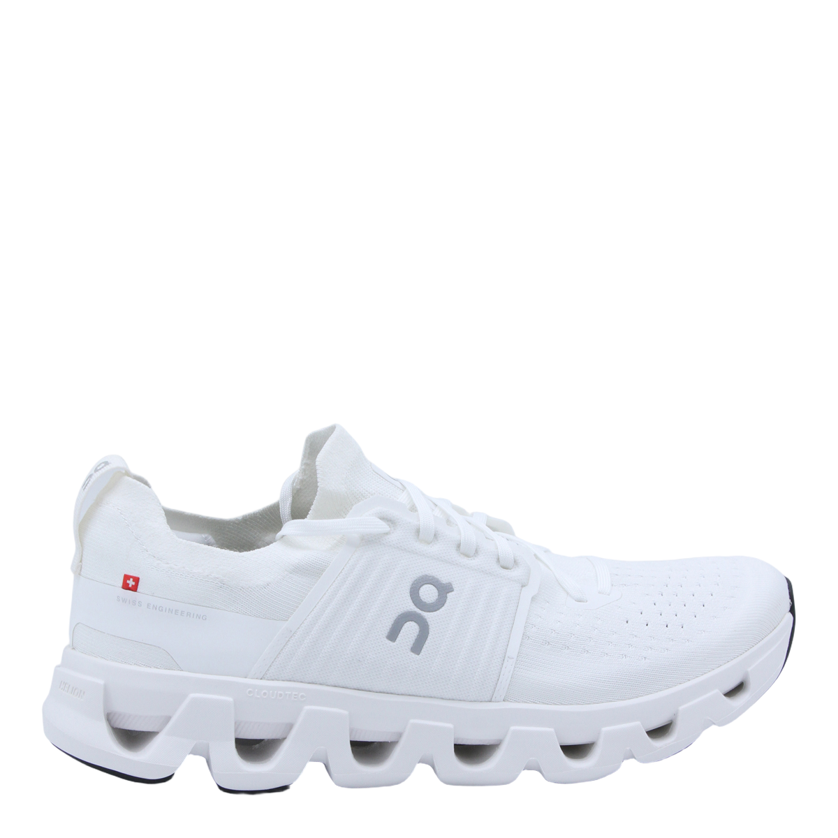 Men's White Sneakers with Streamlined Design