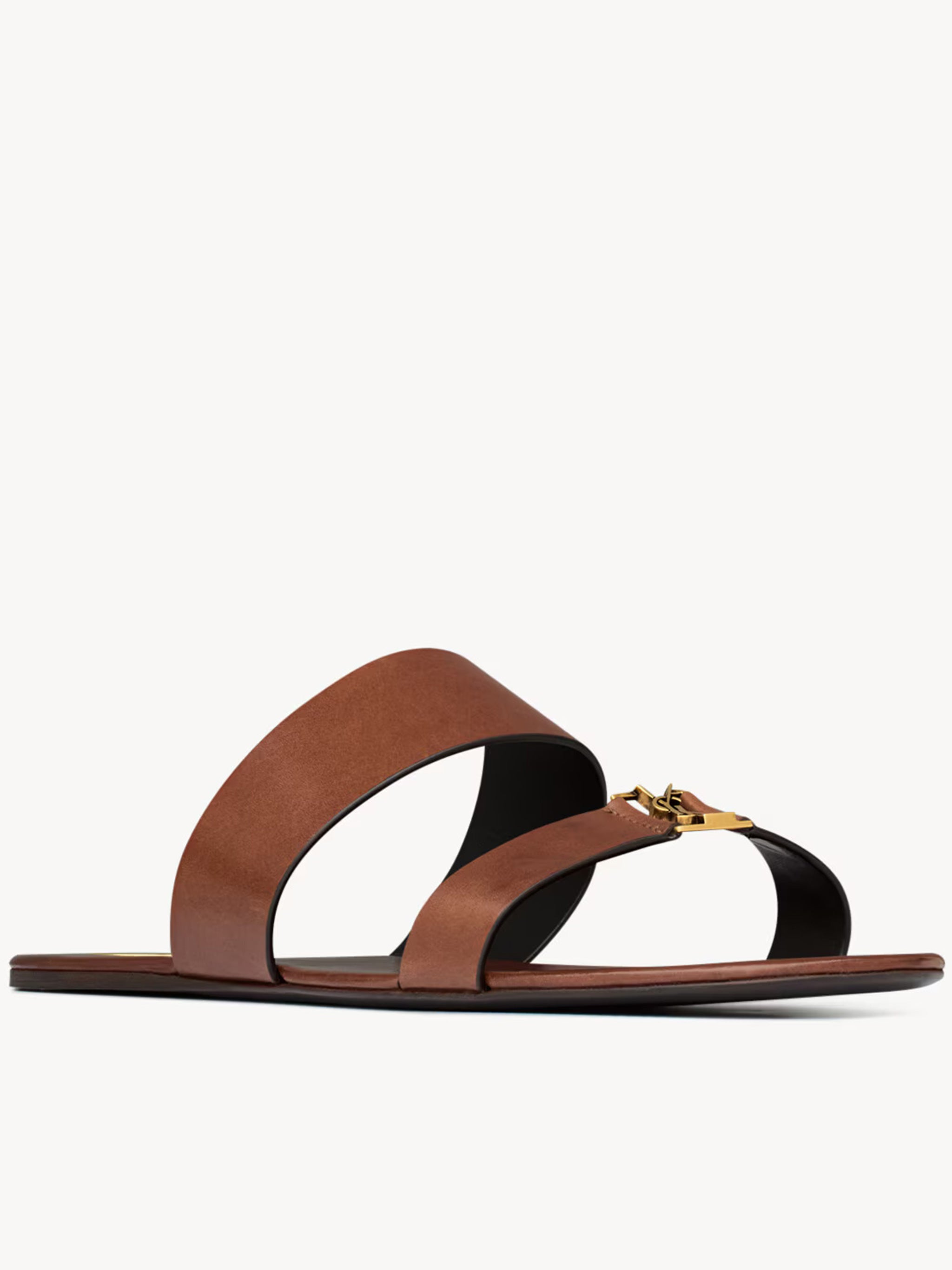 Black/Brown Sandali Babylone Flat Sandals