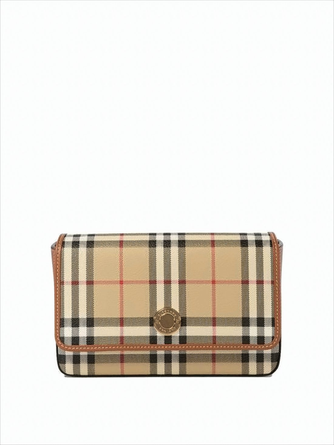 Rectangular Shoulder Bag with Burberry Classic Check