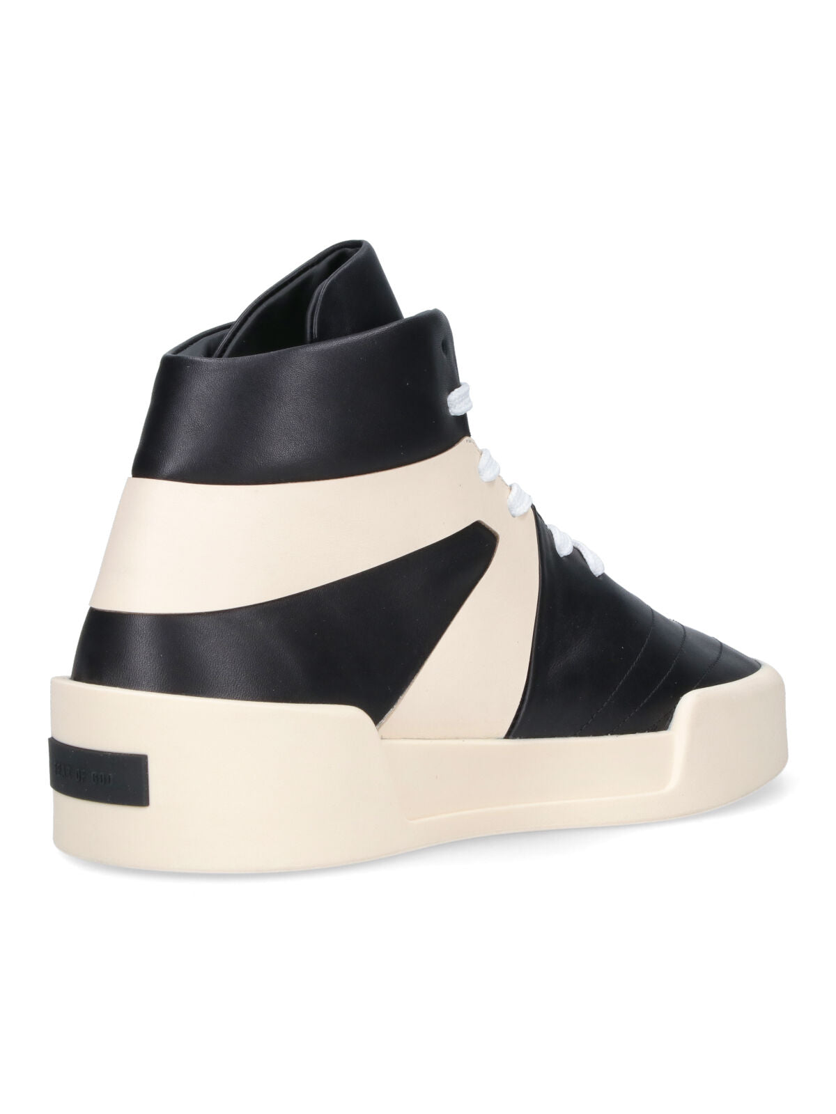 "Basketball" High-Top Sneakers – Black