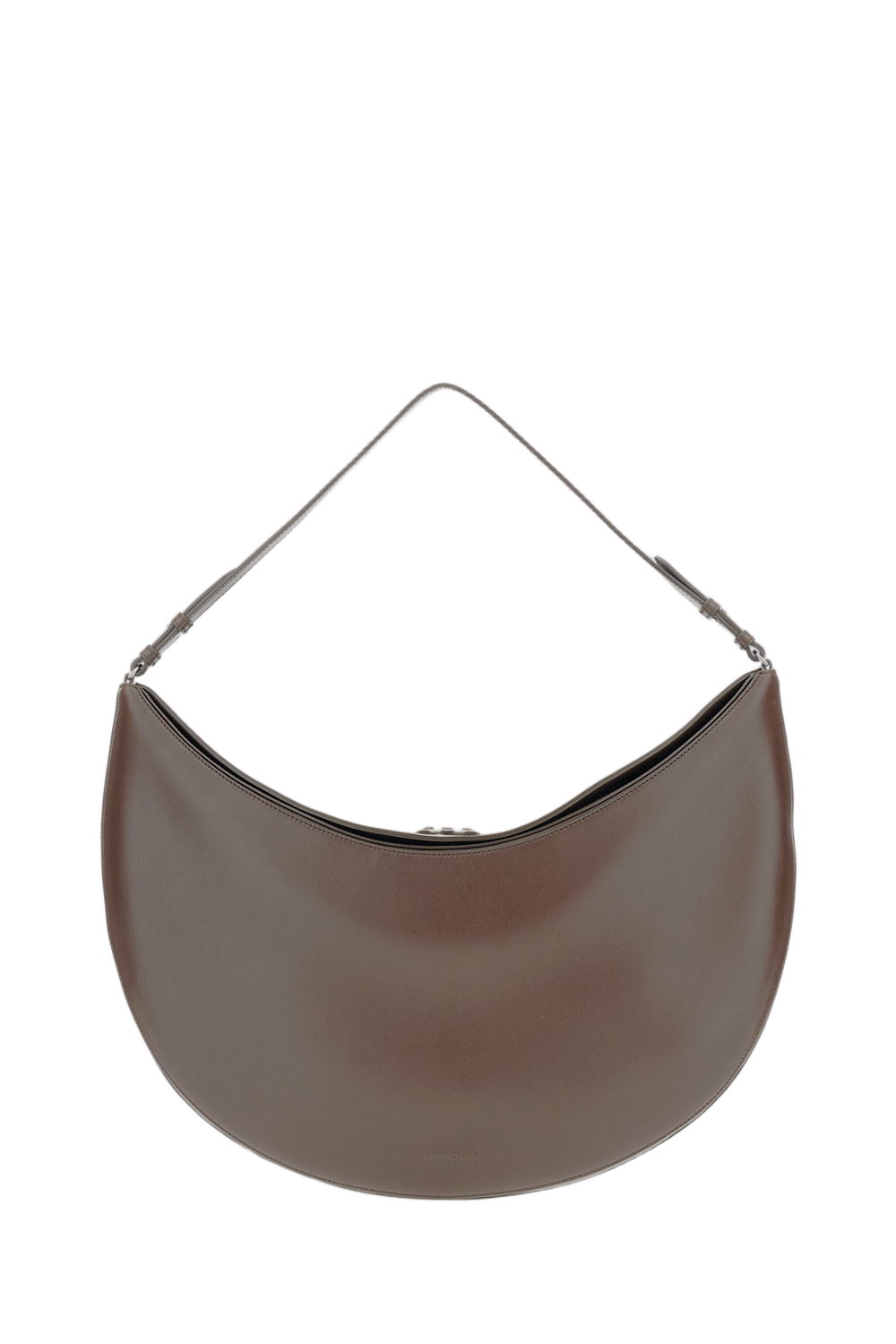 Half-Moon Calf Leather Shoulder Bag