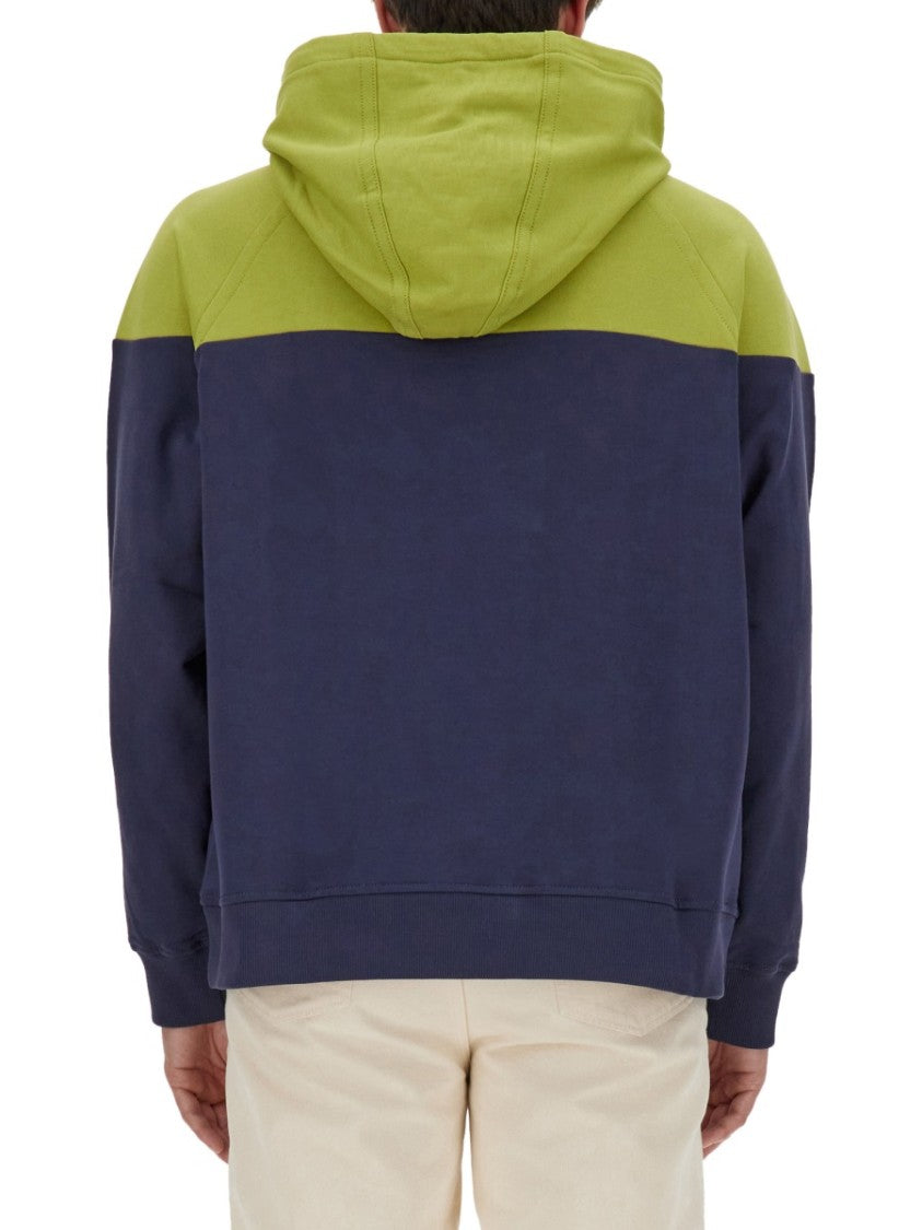 Color-Block Hooded Sweatshirt