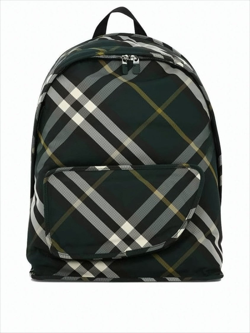 Black Nylon Backpack