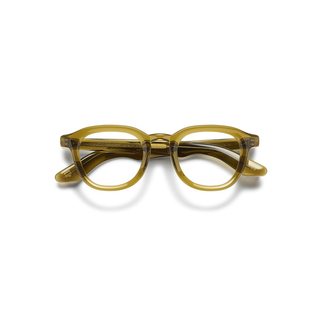 Or-Dah-O Dahven Translucent Acetate Rectangular Sunglasses with Smooth Finish