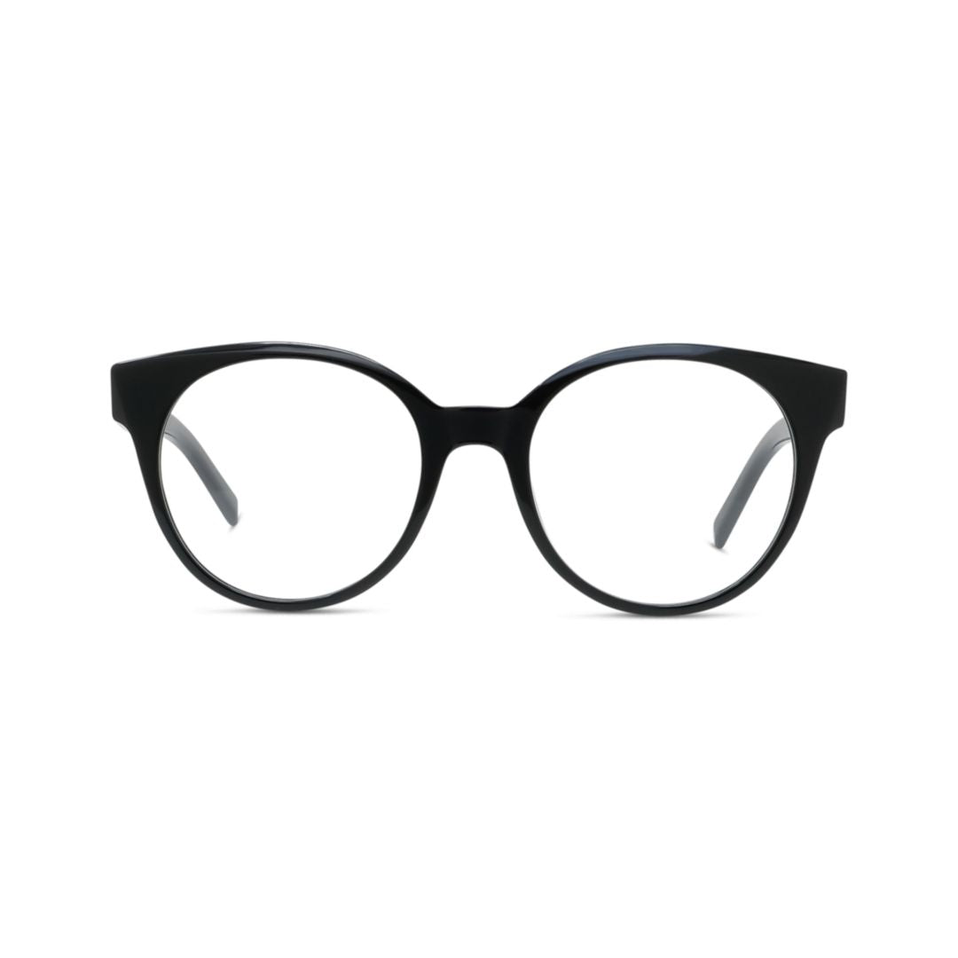 Gv50028i Rounded Frame Sunglasses with Slight Cat-Eye Shape