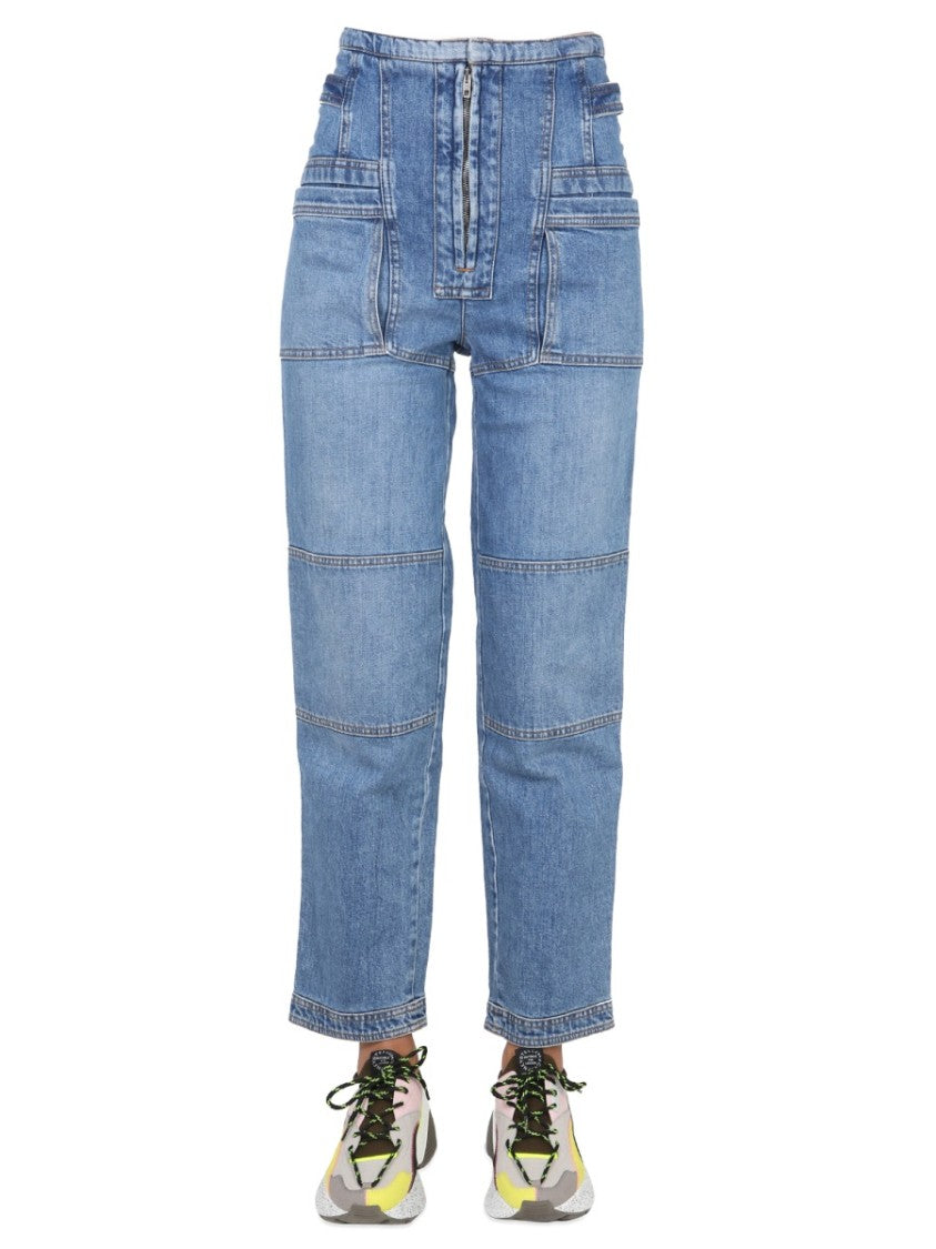 High-Waisted Relaxed Fit Jeans