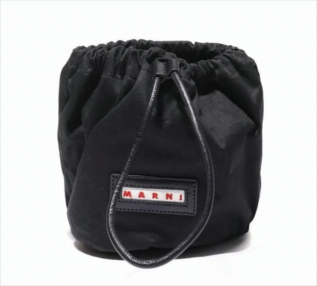 Small Bucket Tote Bag with Faux Fur and Calf Leather Trim