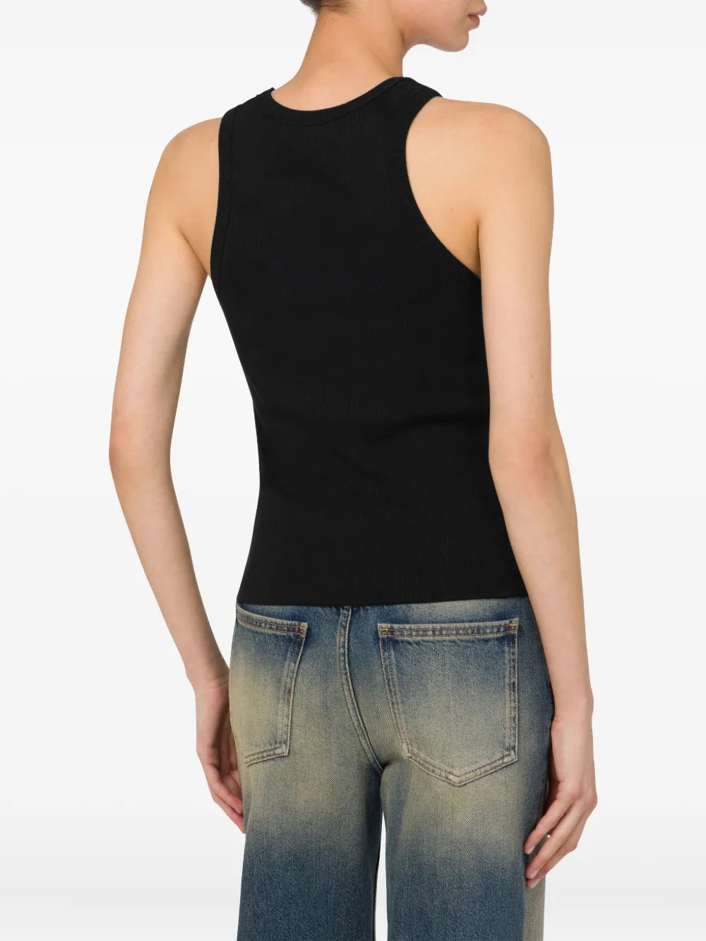 Classic White Top with Minimalist Design