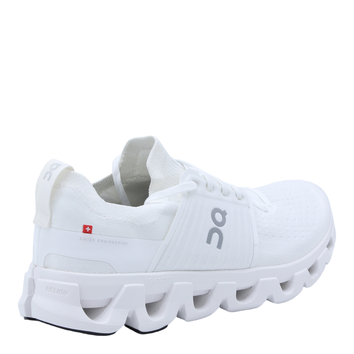 Men's White Sneakers with Streamlined Design