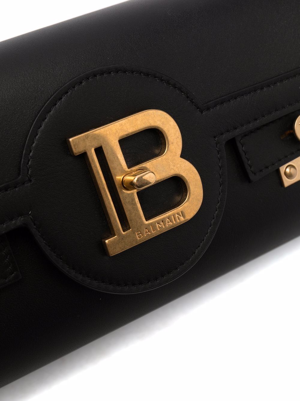Black Leather Shoulder Bag