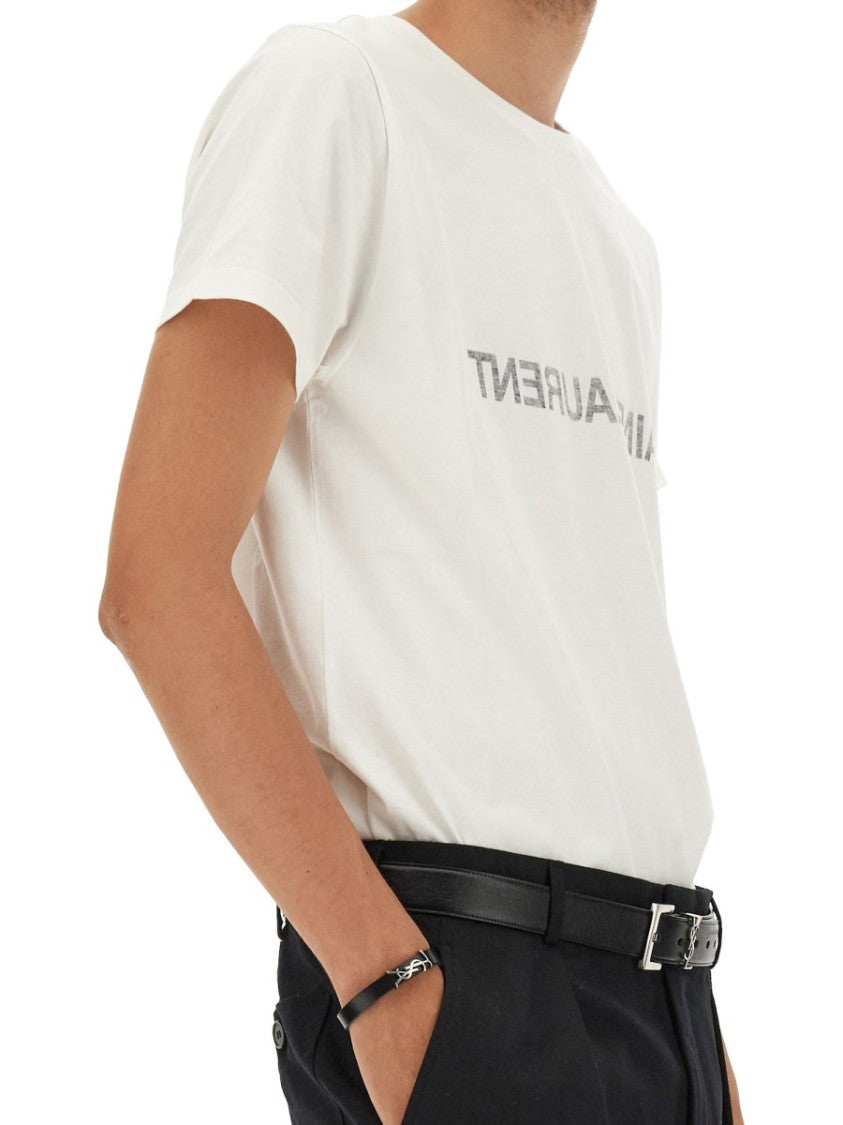 T-Shirt With Reverse Logo