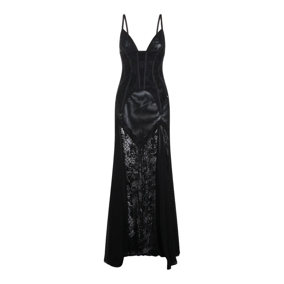 Floor-Length Evening Dress