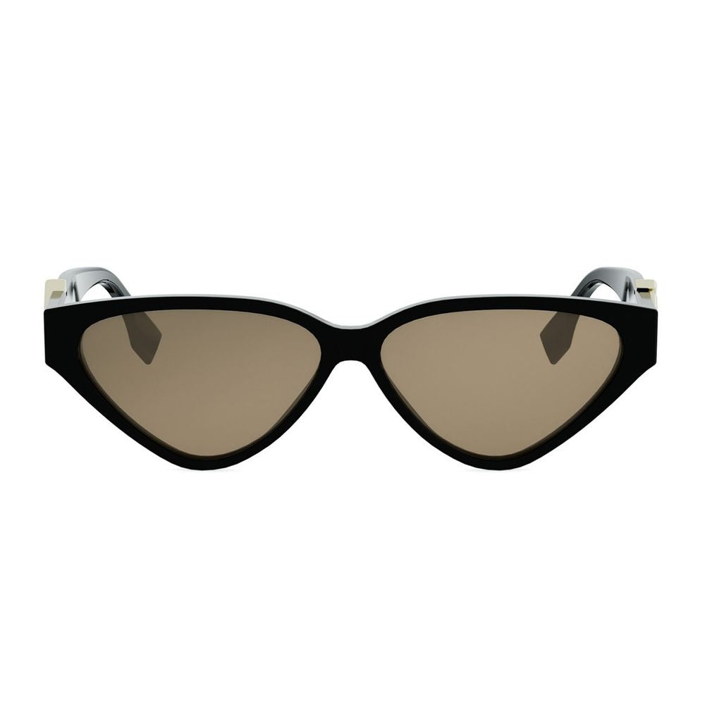 Ff Diamonds Triangular Cat-Eye Sunglasses
