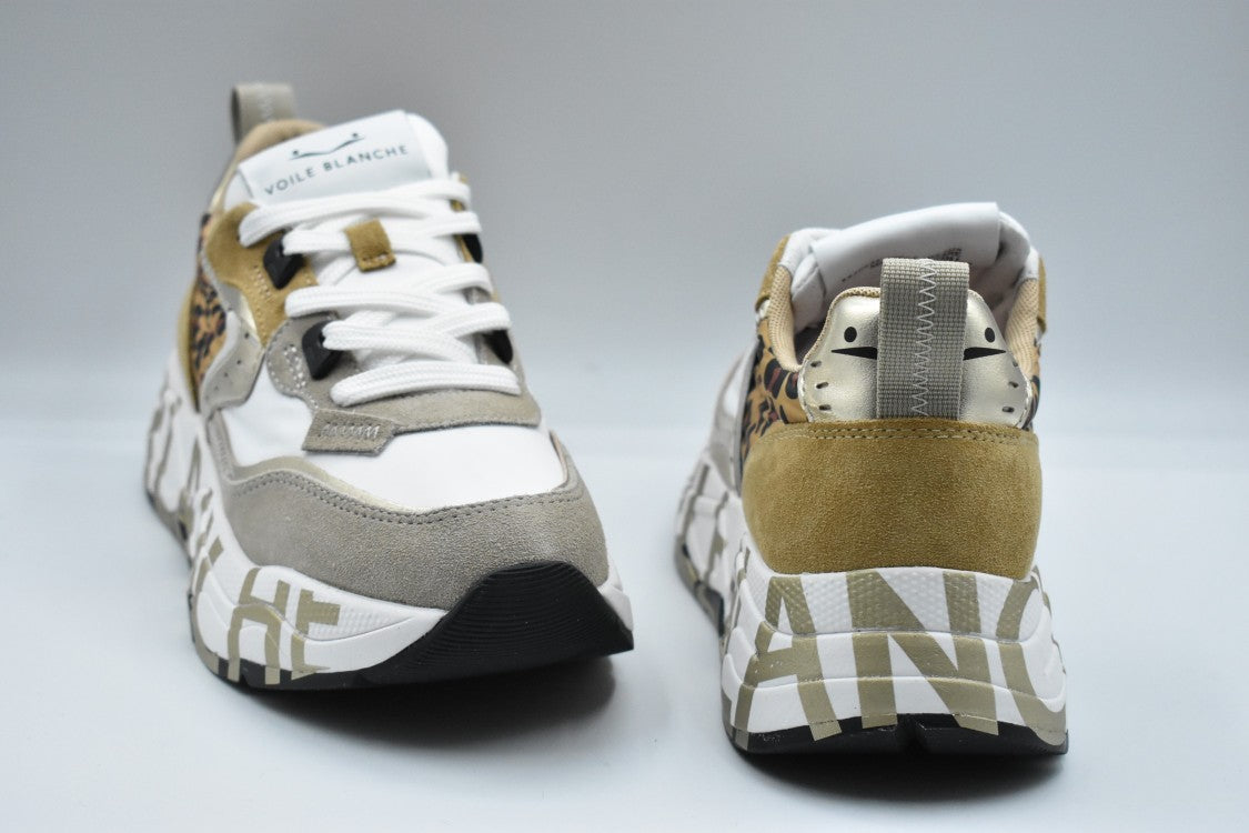 Leo-Print Low-Top Sneakers