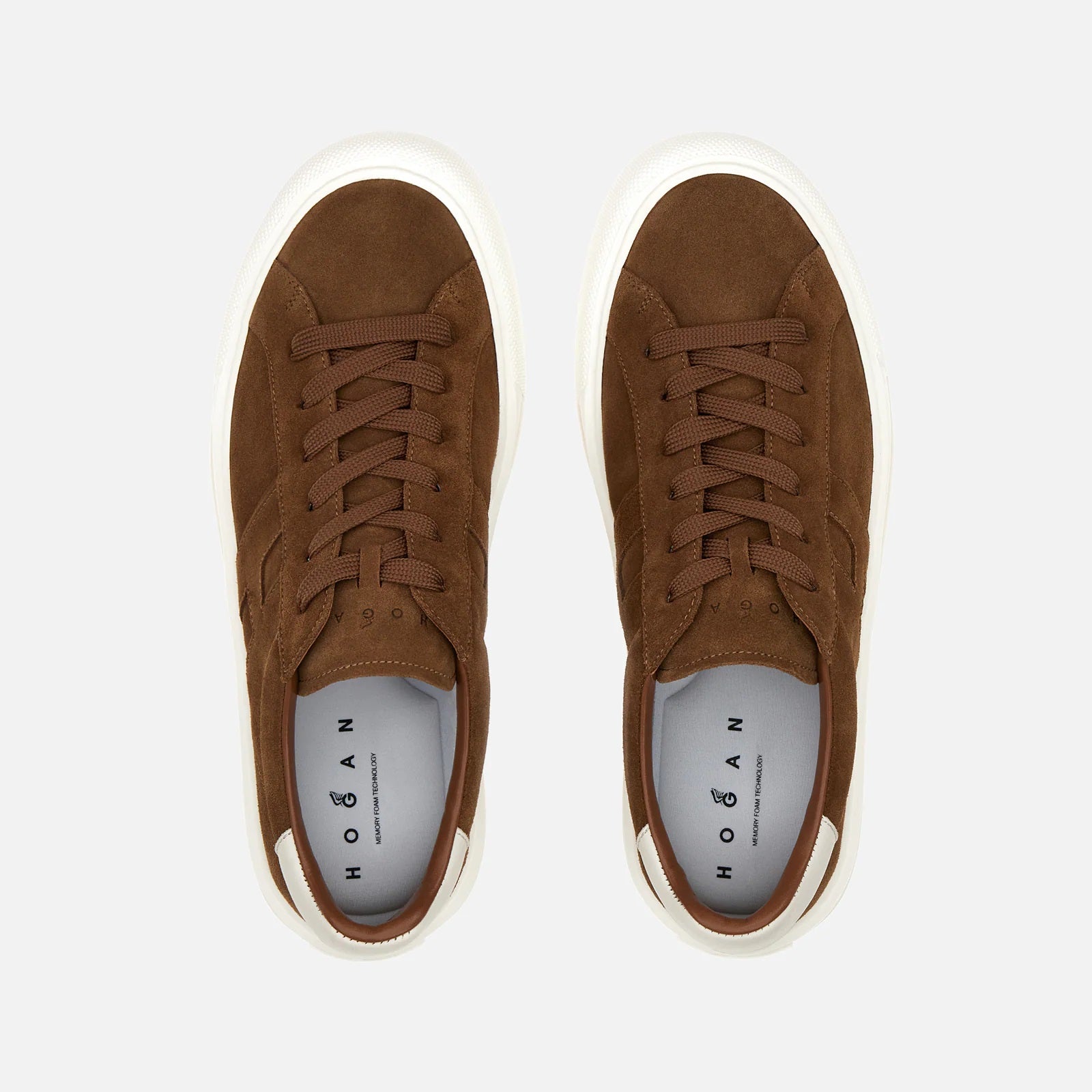 H691 Allacciato H Sneakers in Light Brown