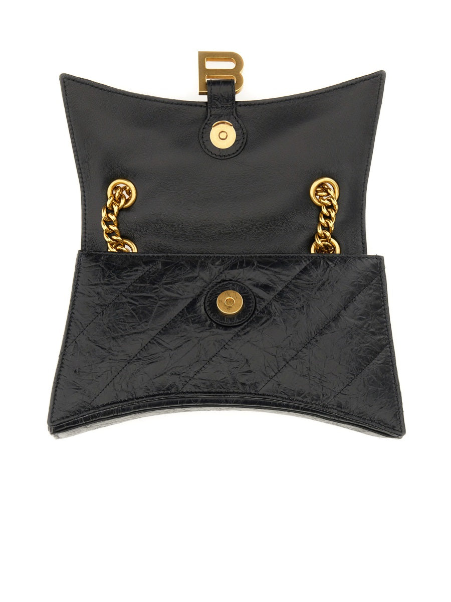 Compact Rectangular Shoulder Bag with Detachable Strap