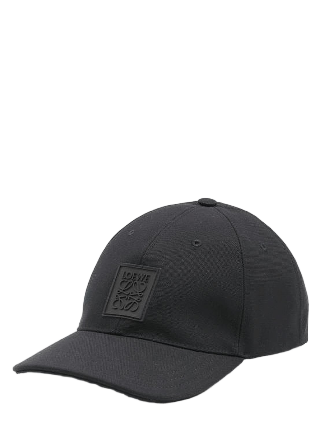 Structured Black Baseball Cap