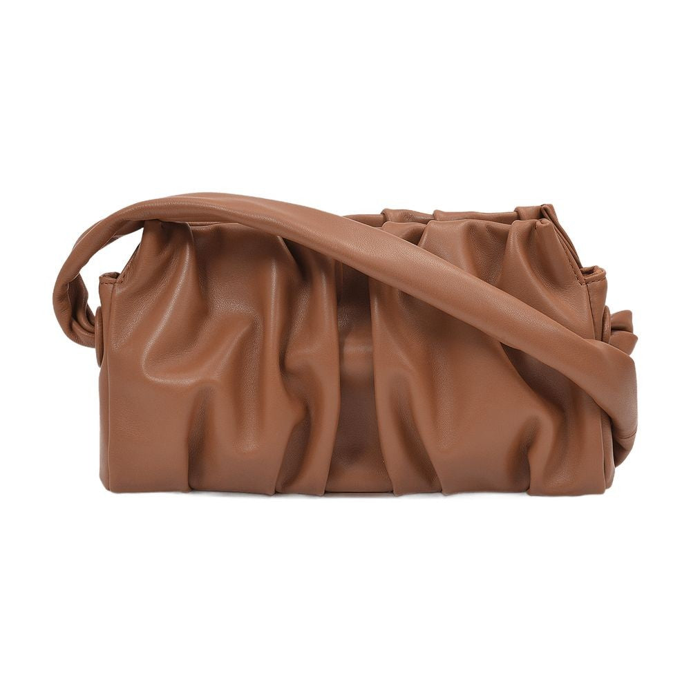 Vague Handbag - Brown - Leather
