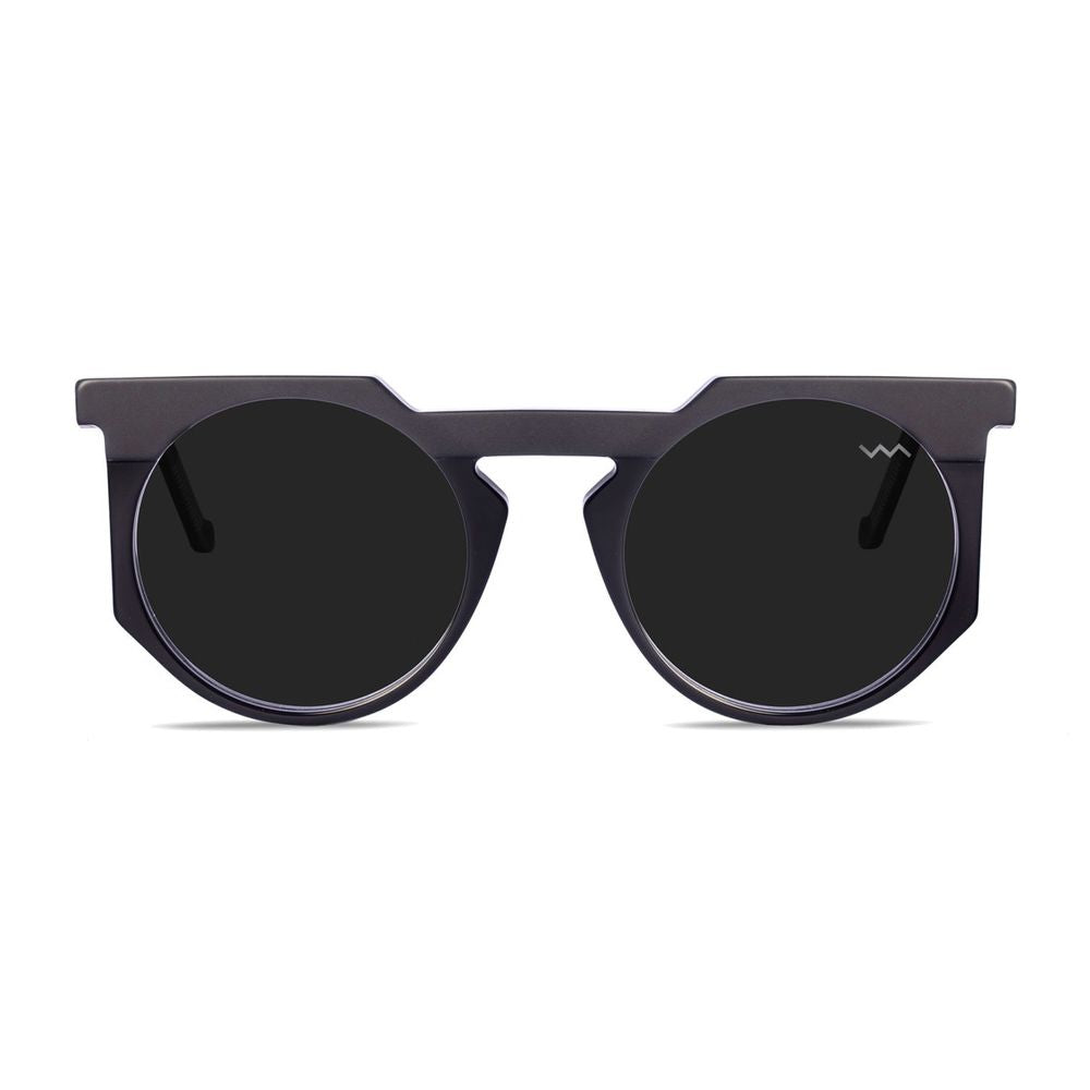 Wl0026 White Label Sculpted Round Bio-Acetate Sunglasses