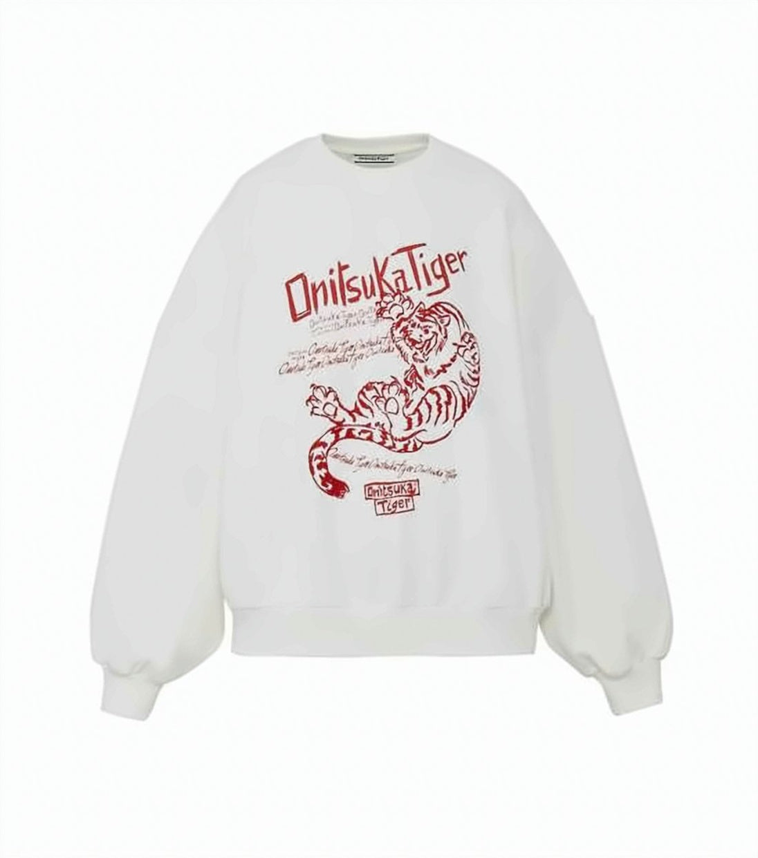 Graphic Print Long-Sleeve Sweatshirt
