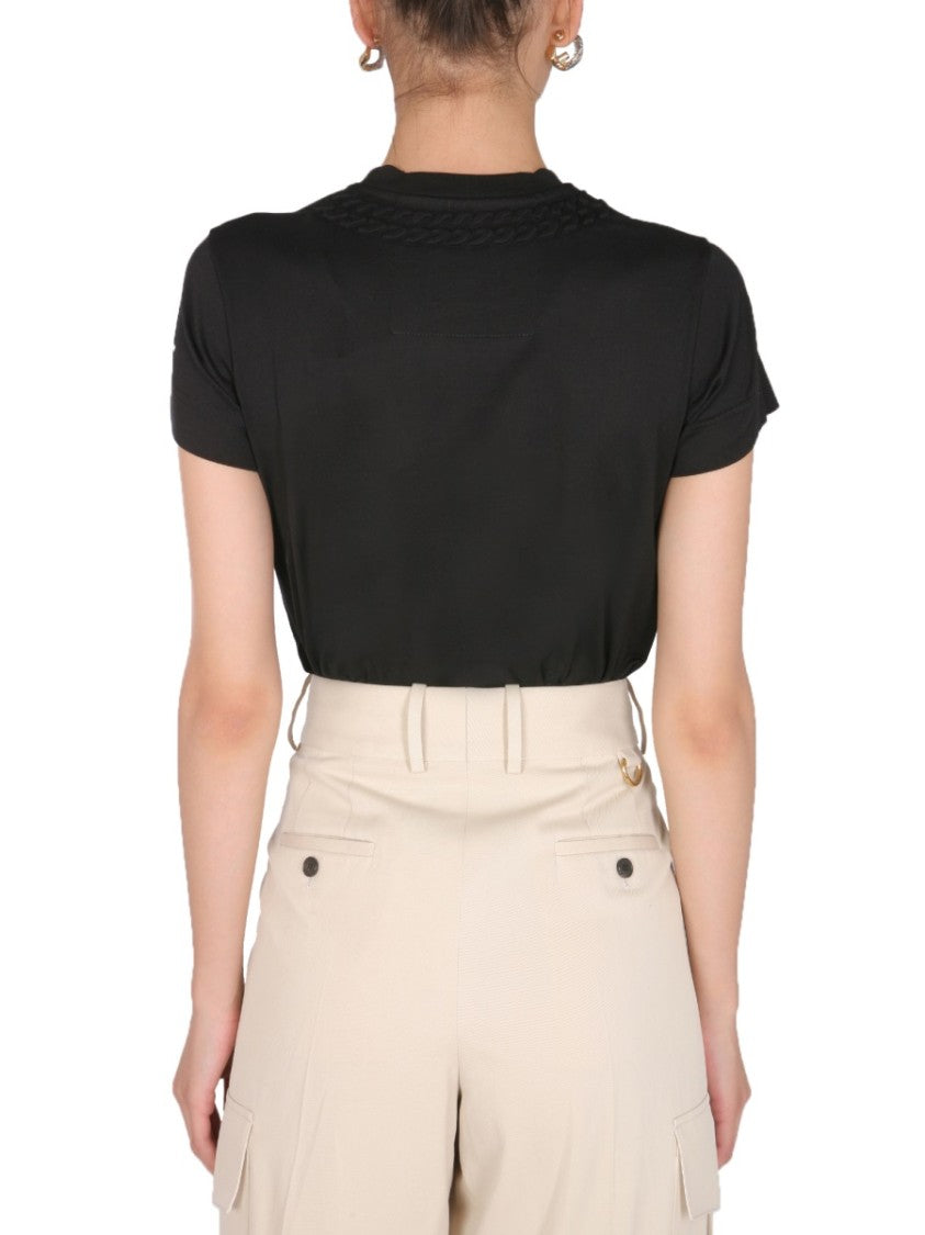 Fitted Black T-Shirt