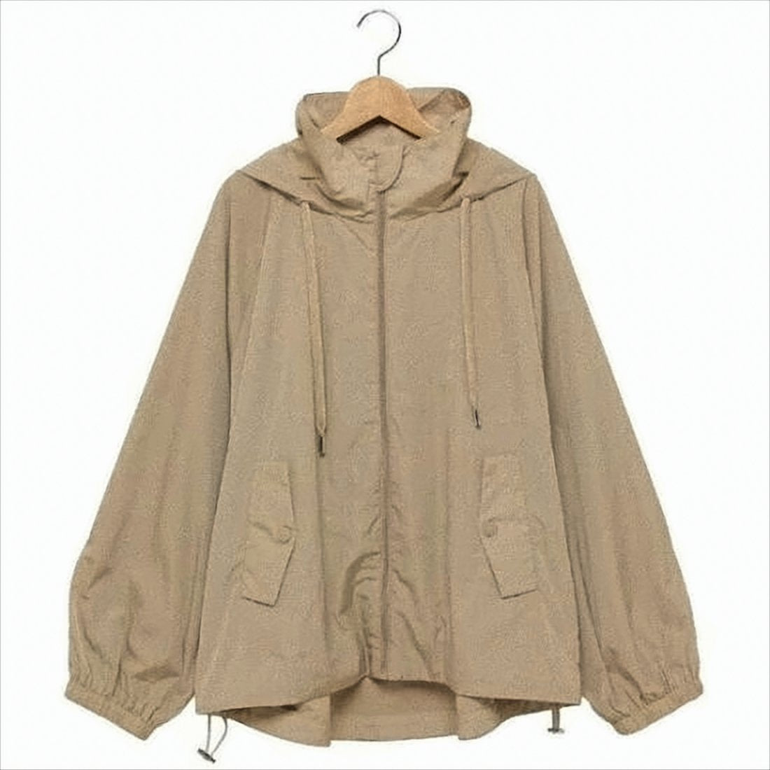 Relaxed-Fit Hooded Polyamide Jacket