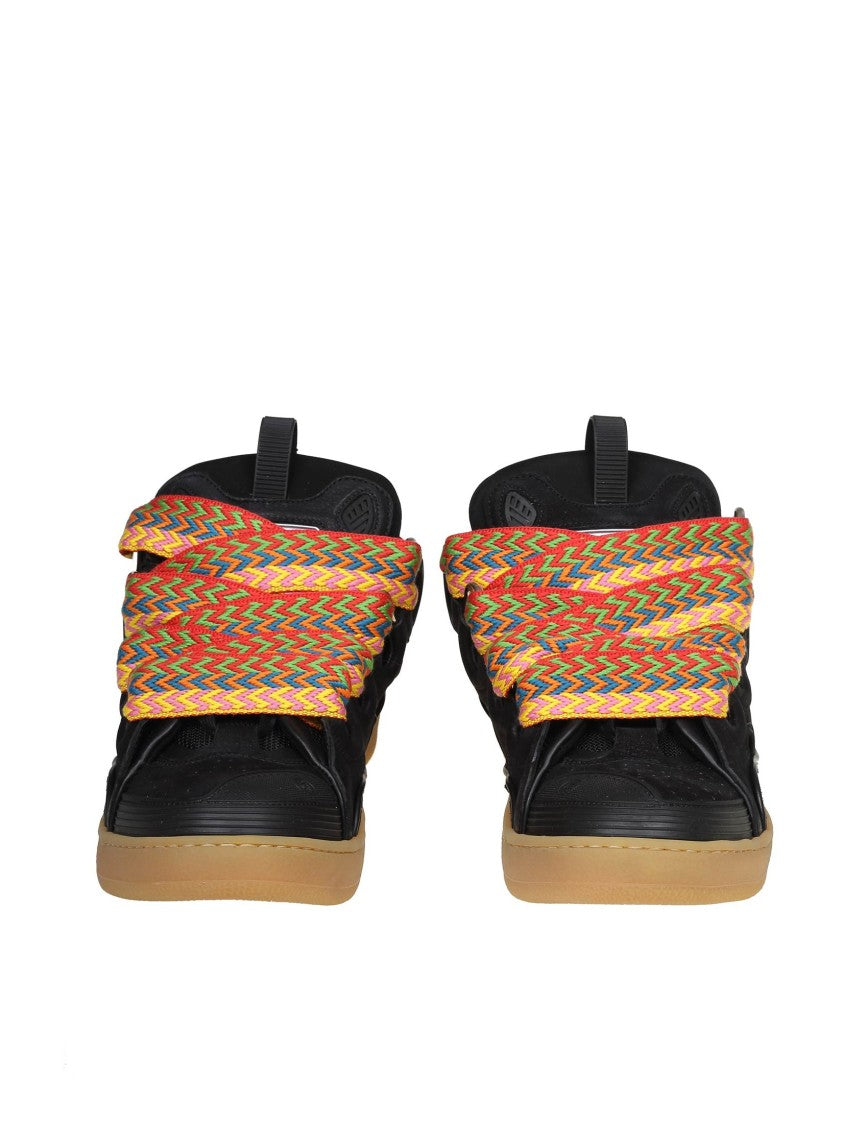 Curb Sneakers In Leather And Suede