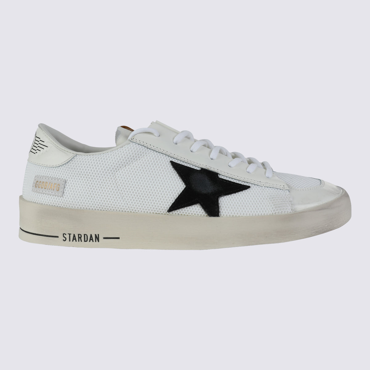 Stardan Low-Top Sneakers with Contrasting Star Patch