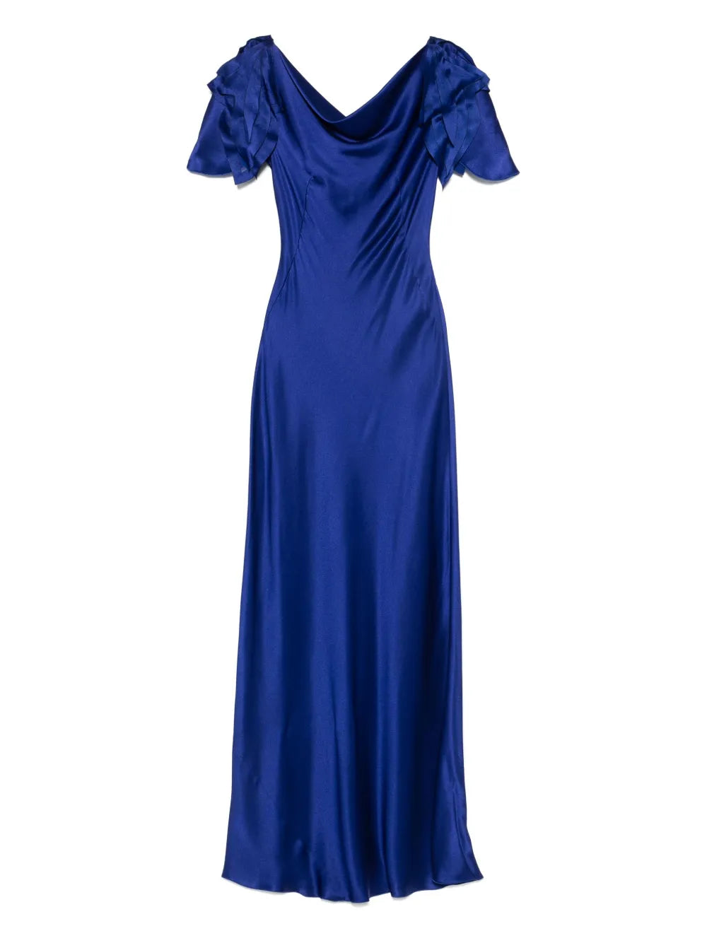 Flowing Silhouette Dress with Refined Design