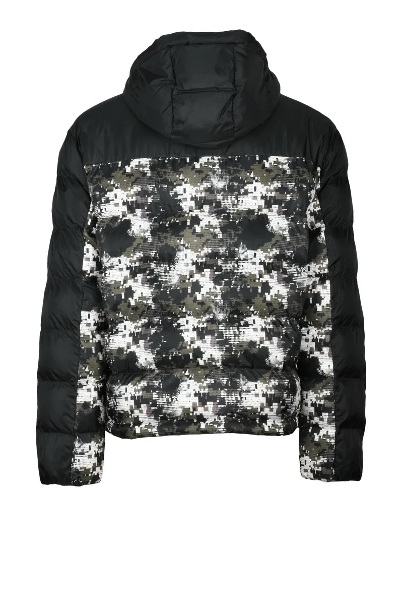 Zip Down Jacket - Black