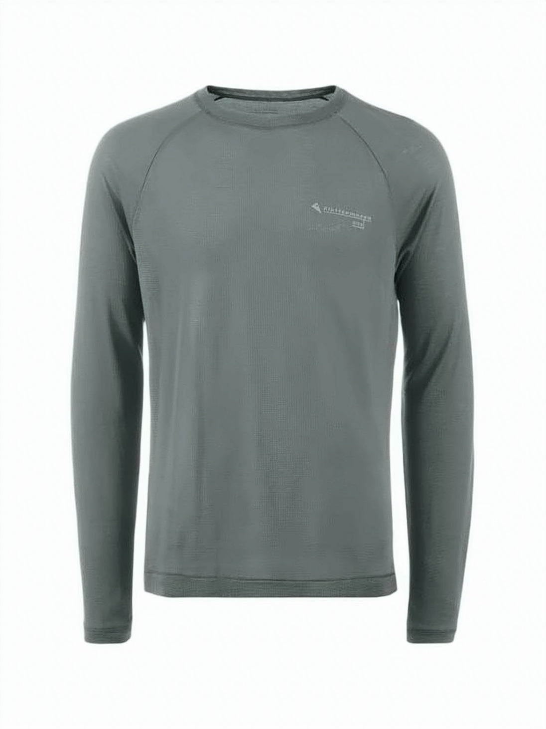 Long-Sleeve Crew Neck T-Shirt with Raglan Sleeves