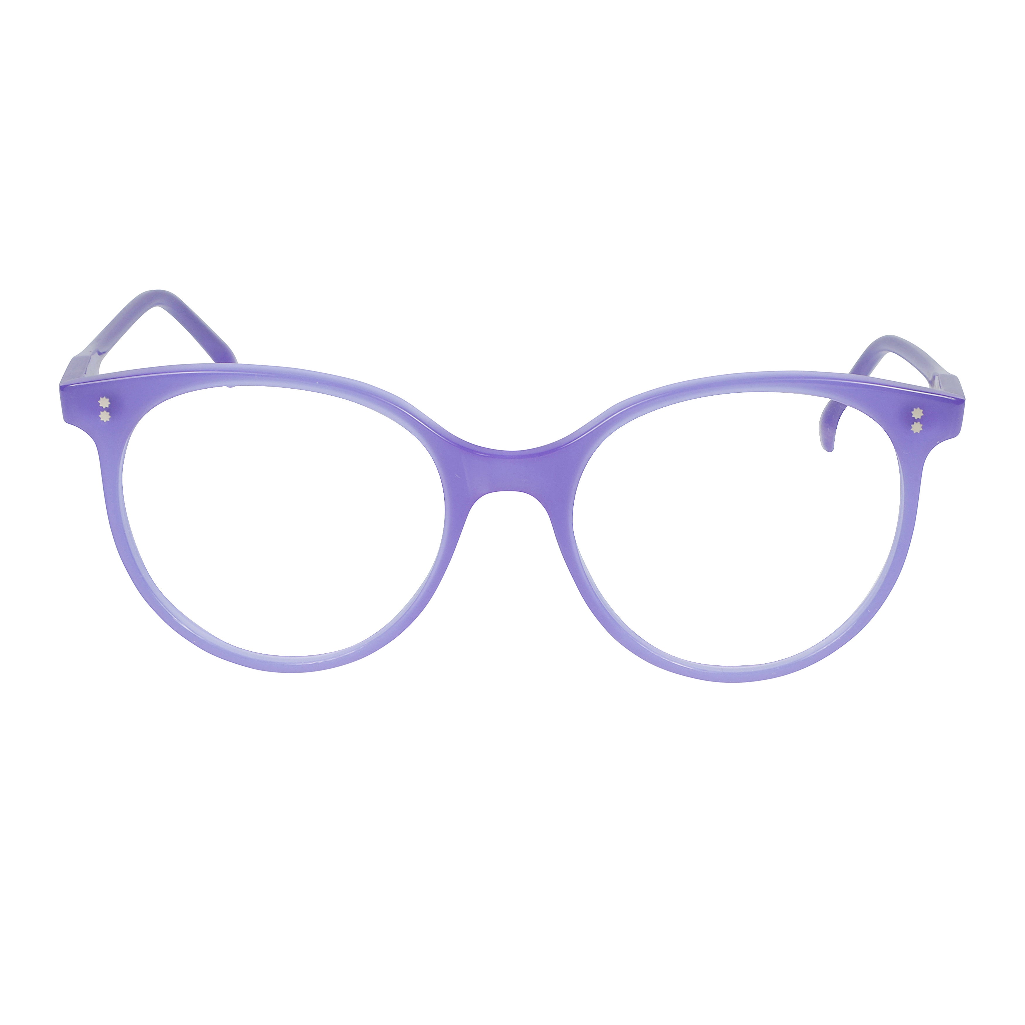 Cynda/N-52 Rounded Gradient Frame Sunglasses with Curved Temples
