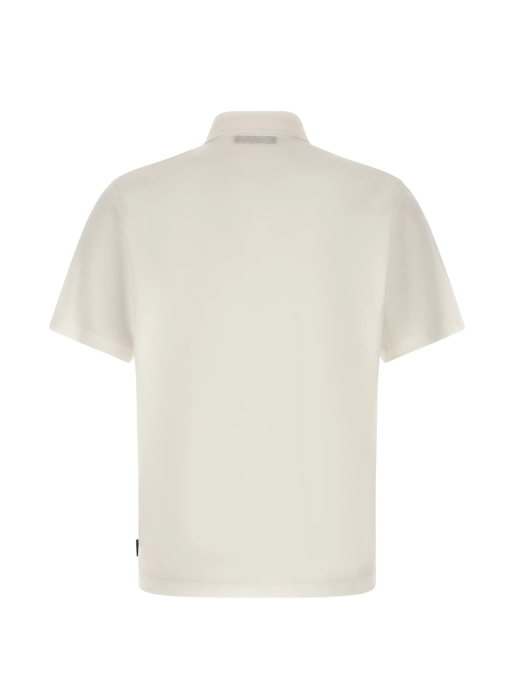 Lightweight Boxy Fit Cotton Polo Shirt