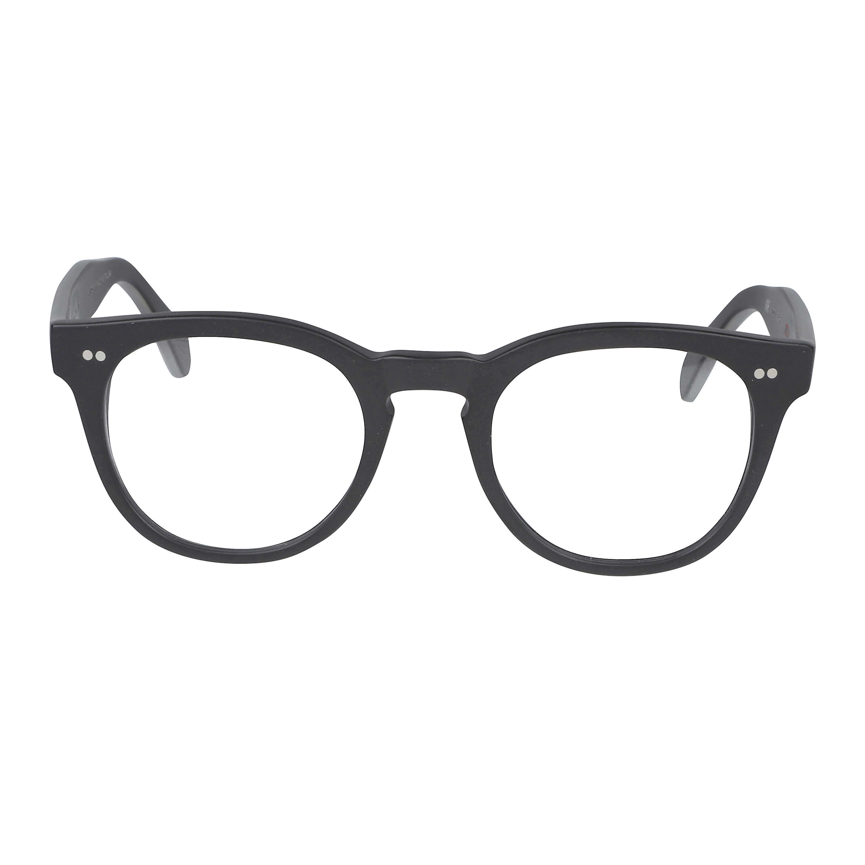Tuxon-K Round Frame Eyeglasses with Glossy Finish
