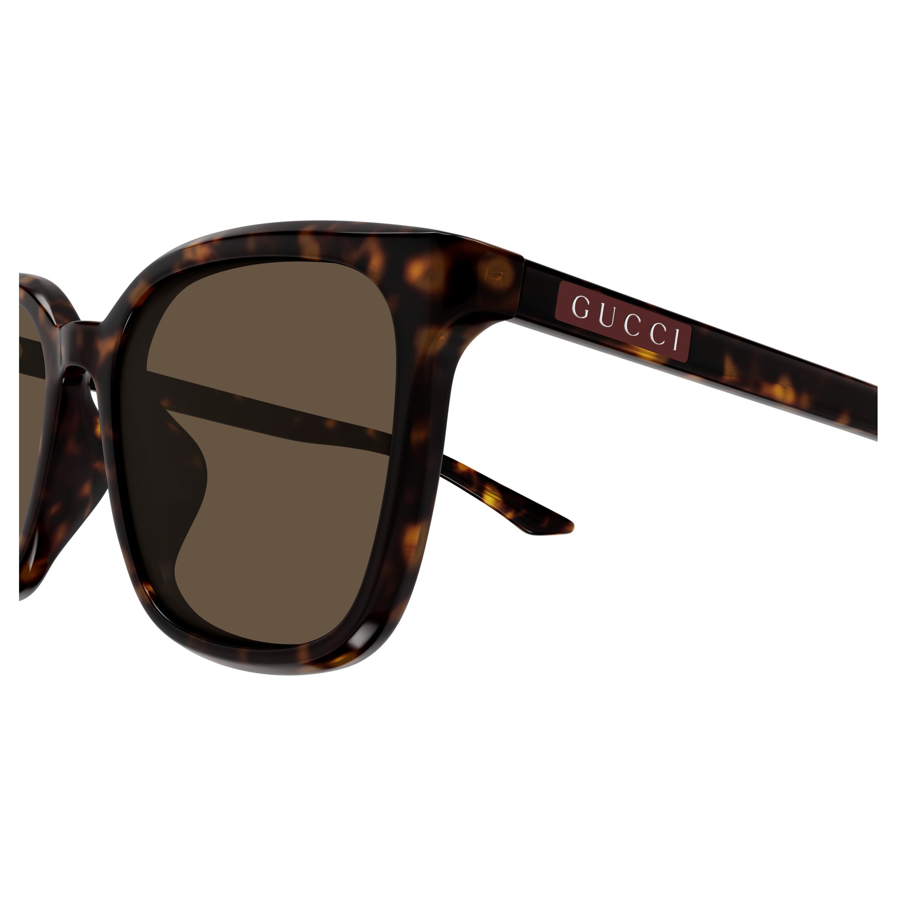 Gg2080sk Tortoiseshell Square Frame Sunglasses
