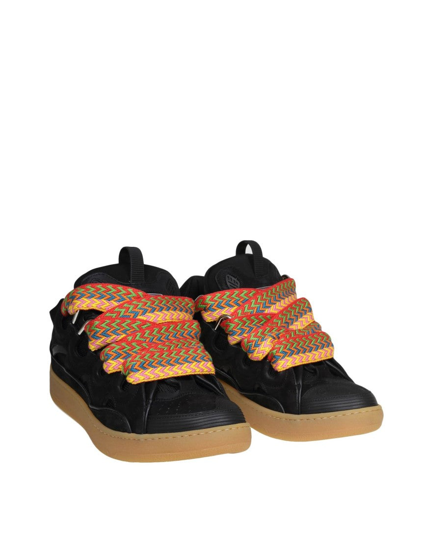 Curb Sneakers In Leather And Suede