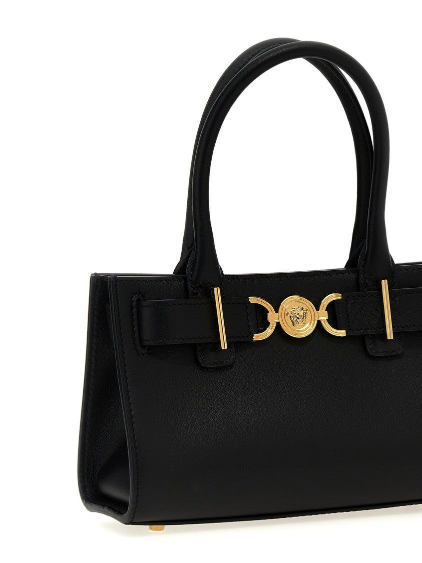 Rectangular Smooth Sheepskin Leather Tote Bag
