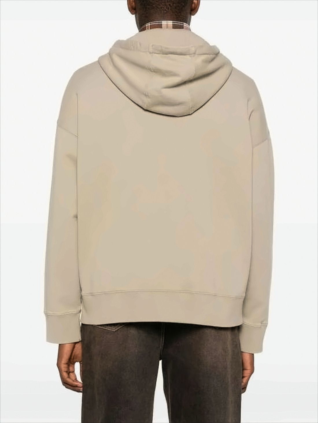 Relaxed-Fit Oversized Hoodie With Embroidered Fox Head