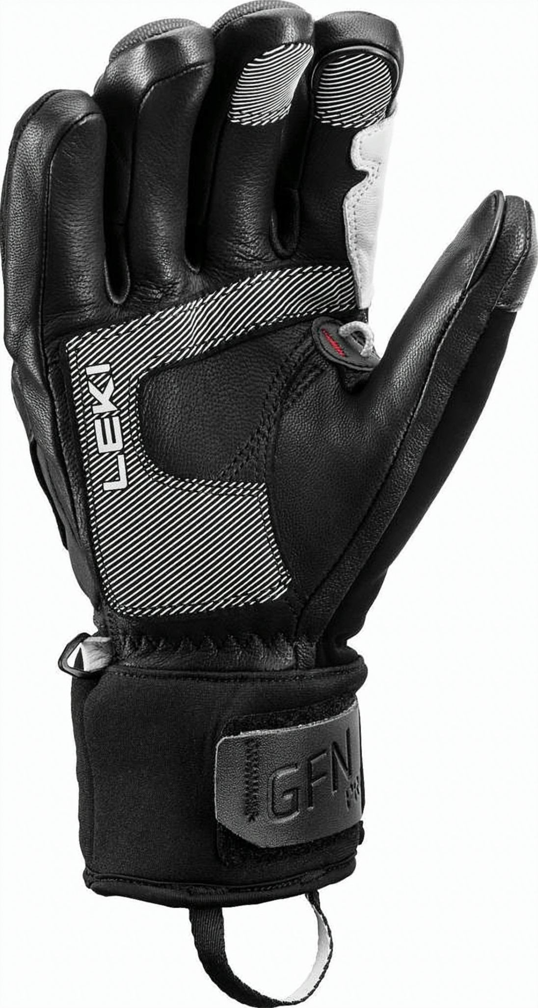 Robust Black Gloves with Padded Knuckles