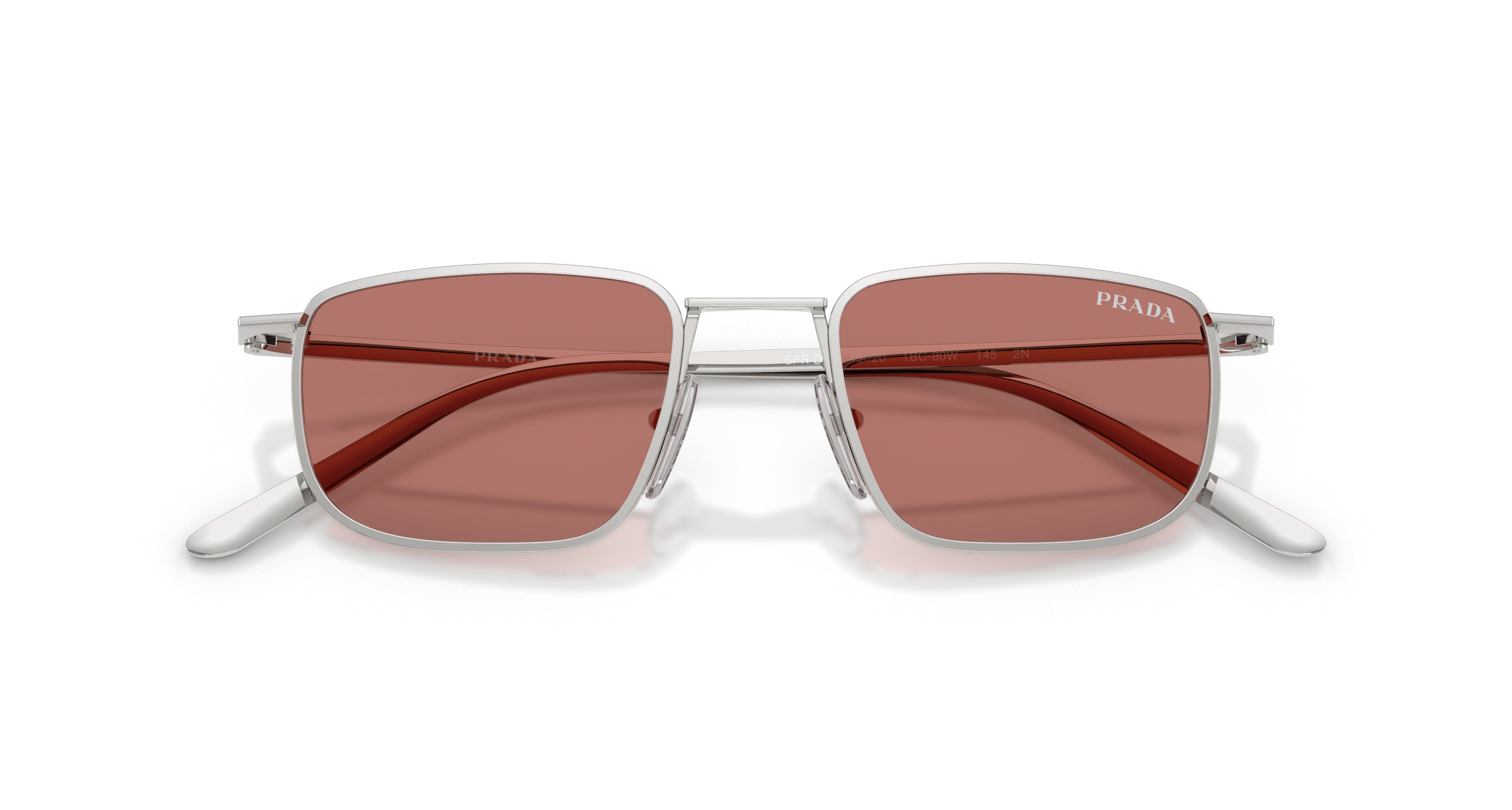 0pr D52s Square Rose-Tinted Sunglasses