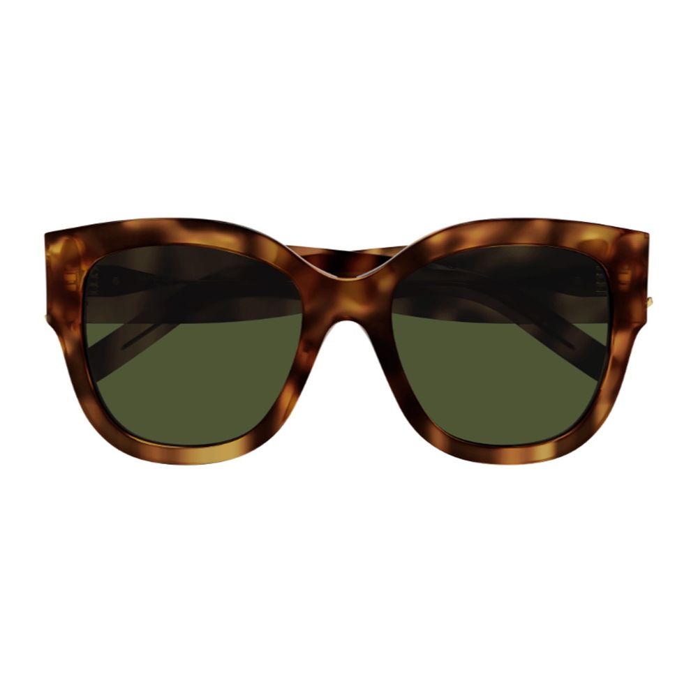 Sl M95/F Linea Monogram Square Frame Honey Havana Sunglasses