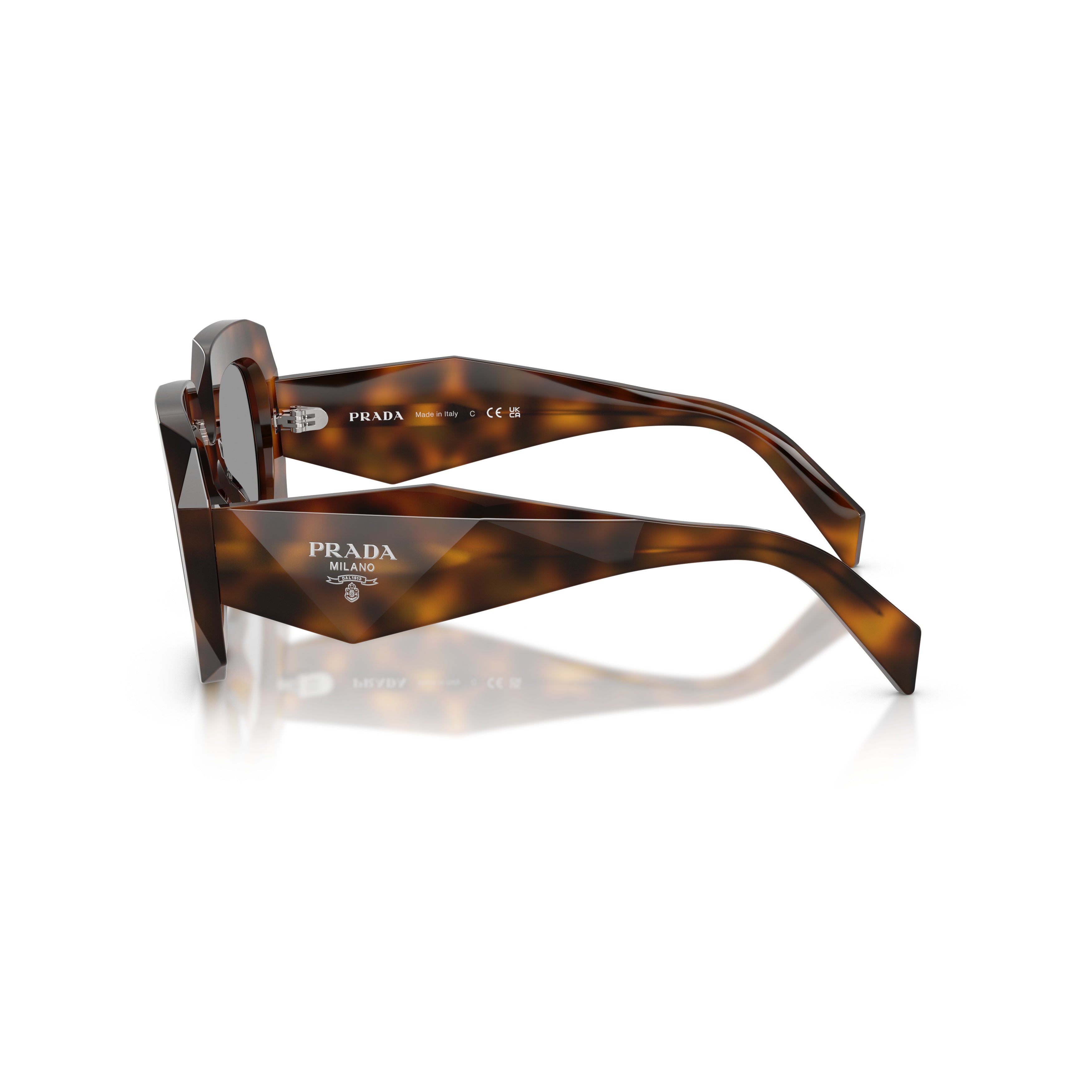 0pr B23s Oversized Square Tortoiseshell Sunglasses