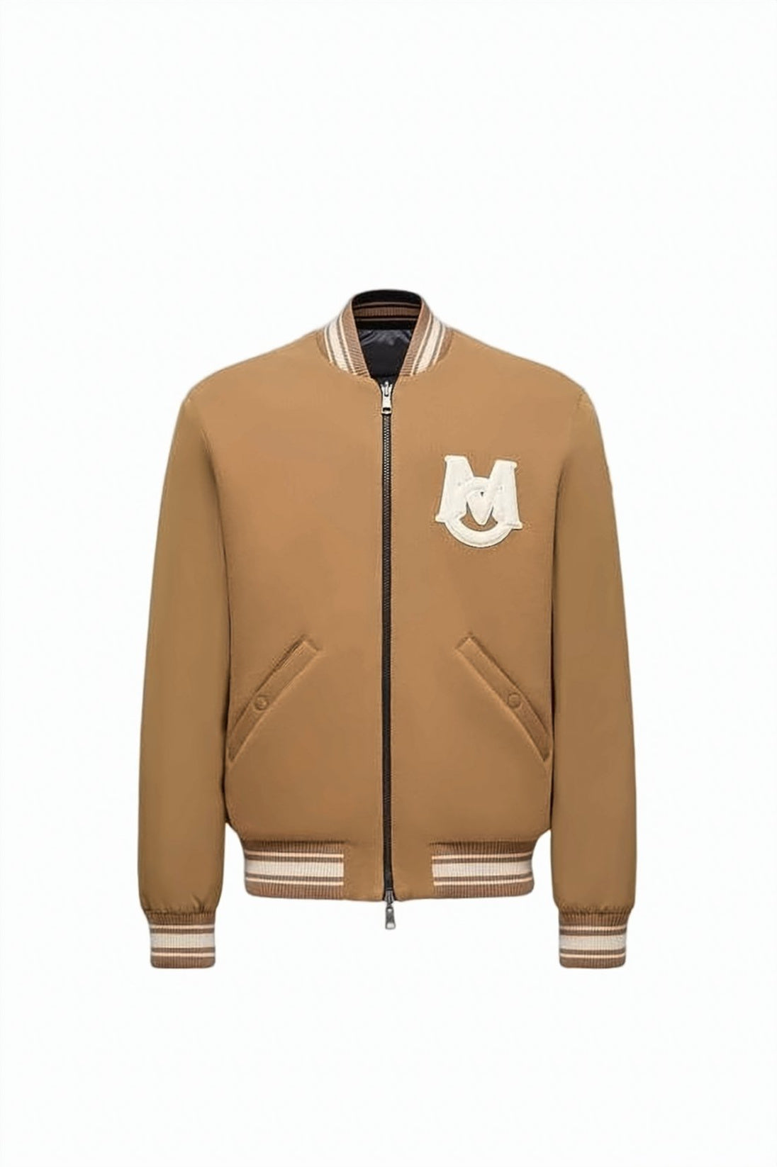 Reversible Tan Bomber Jacket