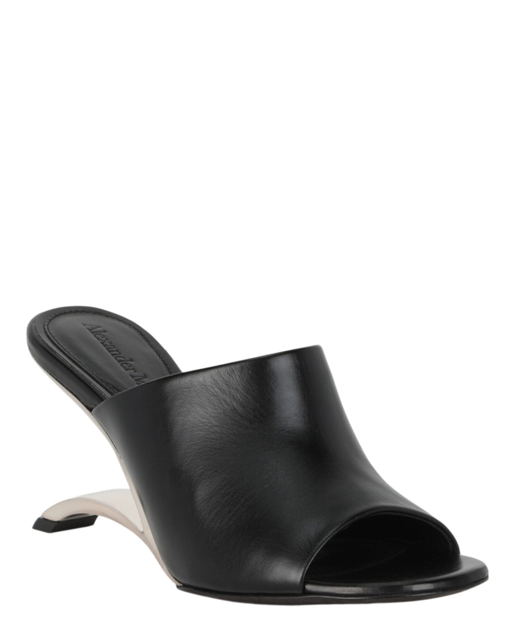 Leather Arc Mules