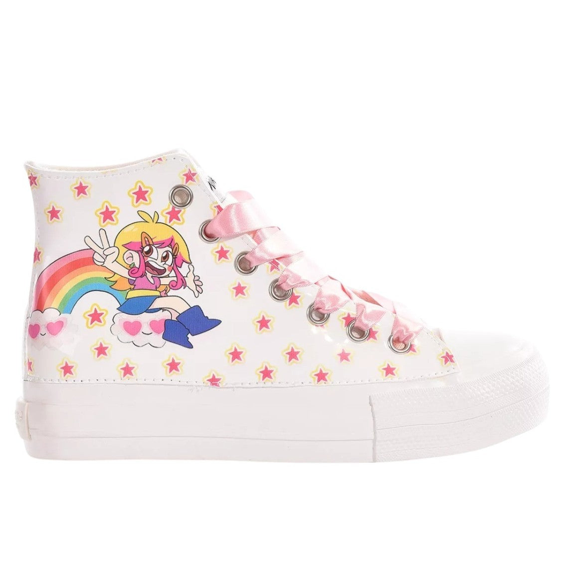 Airlines Platform Pink Sneaker