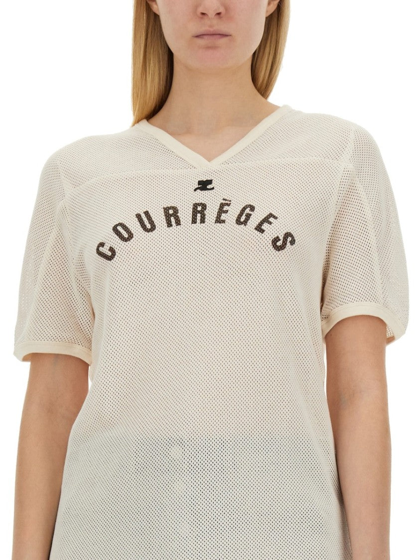 Sporty V-Neck T-Shirt