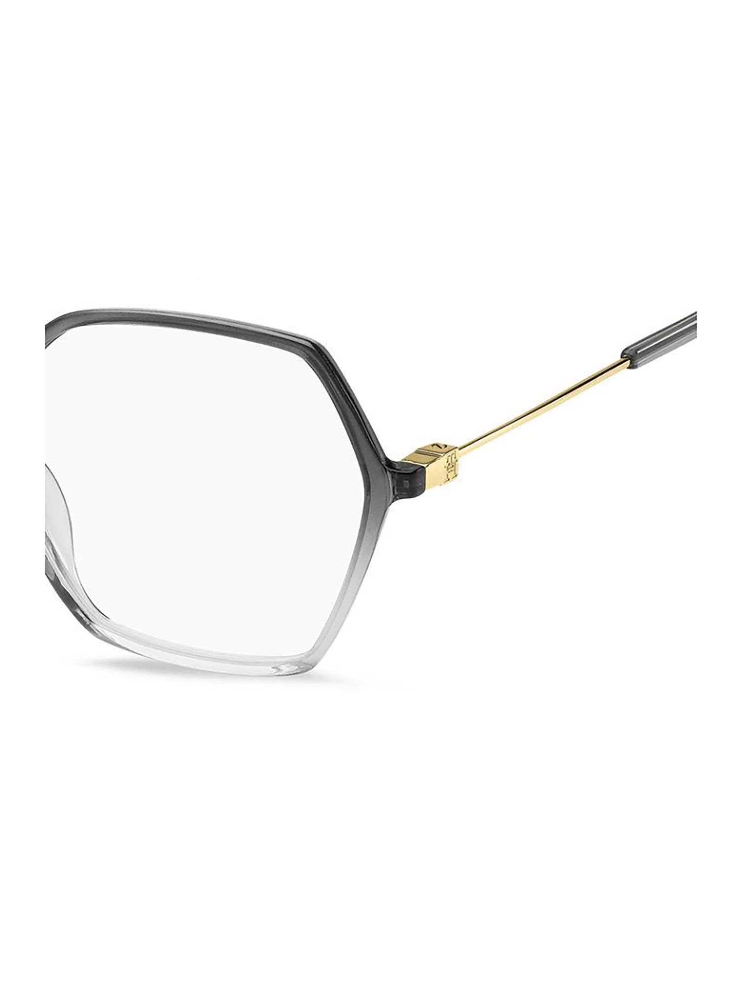 Geometric Gradient Grey Optical Frames by Tommy Hilfiger